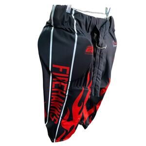 Evolution Team Apparel football padded pants 'Firehawks' fully padded w/belt